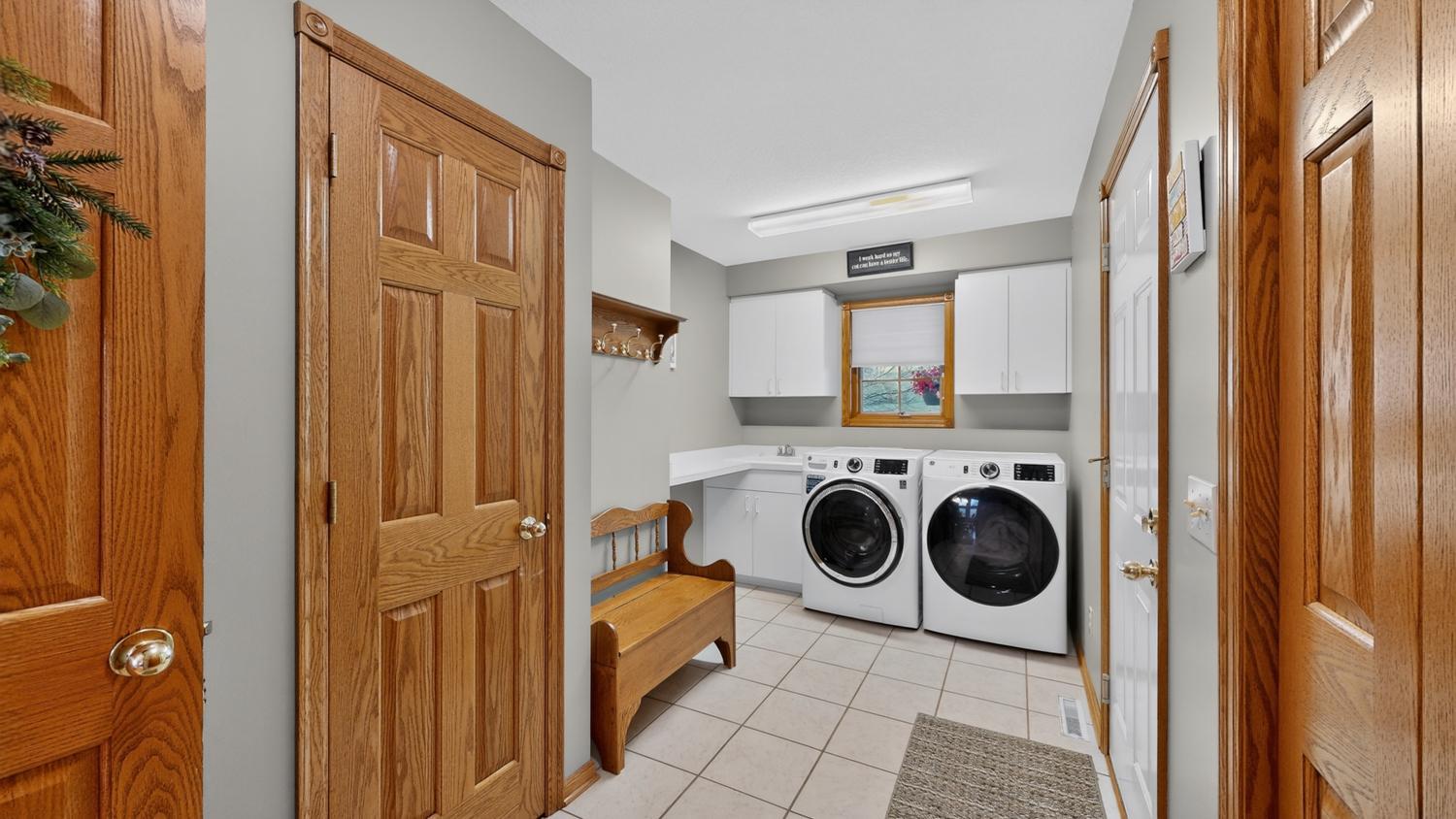 Main floor laundry