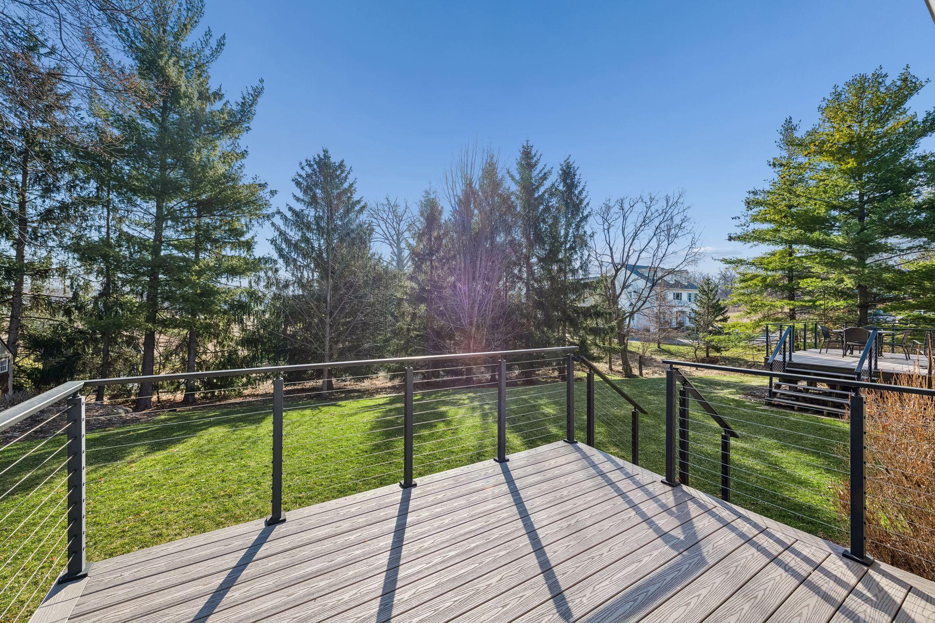 Maintenance free deck #2. The deck is 10X12.