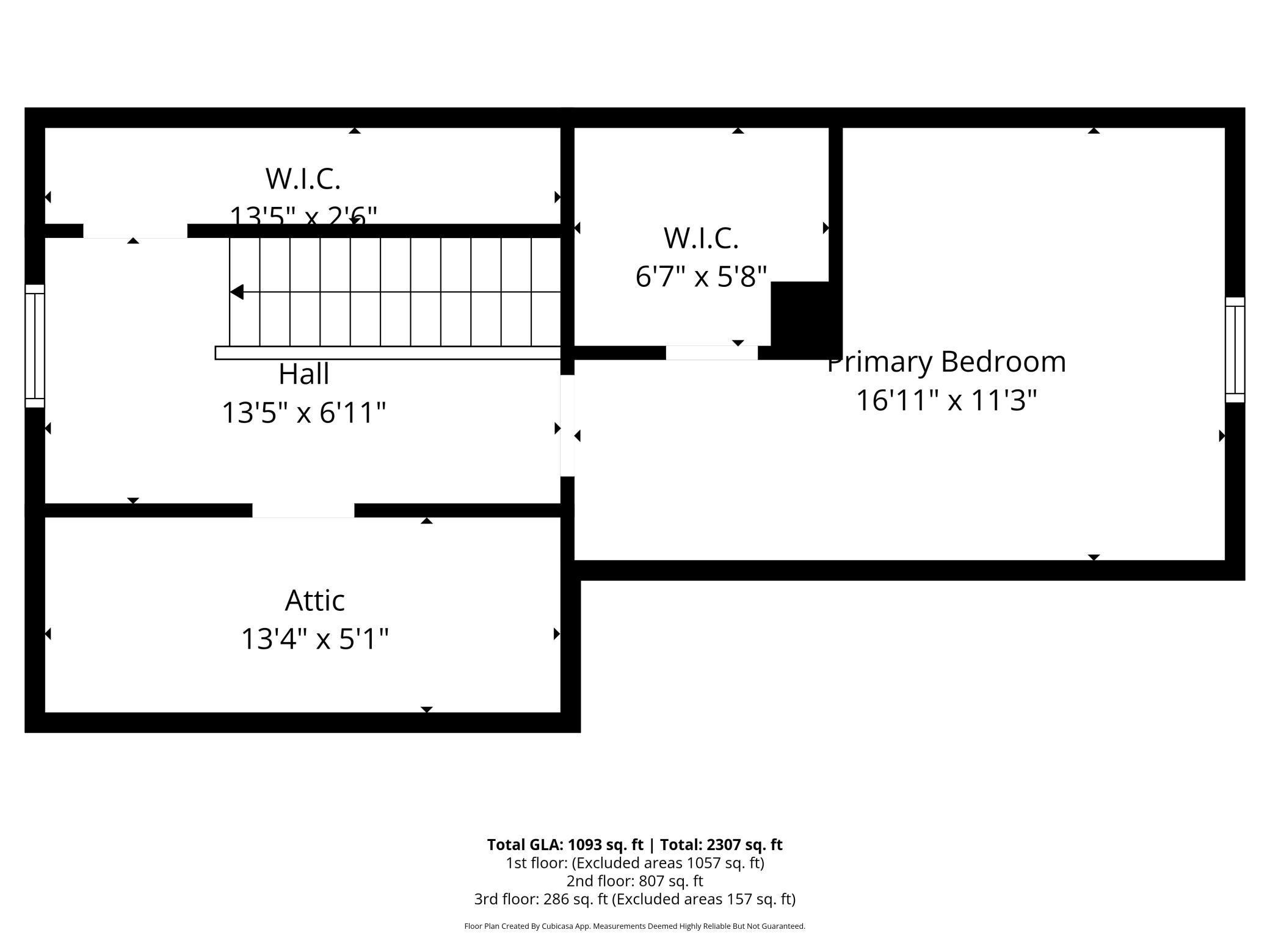 Floorplan Upper Level