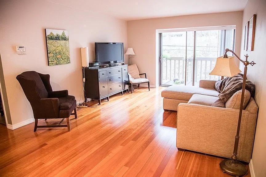 Living room facing West