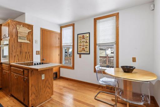 Spacious eat in kitchen