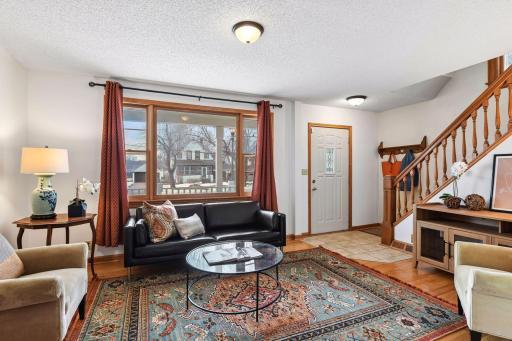 Large picture window for great natural light