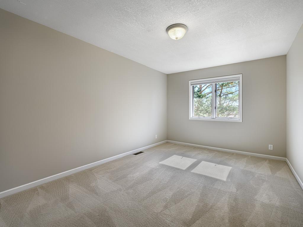 Expansive bedroom space