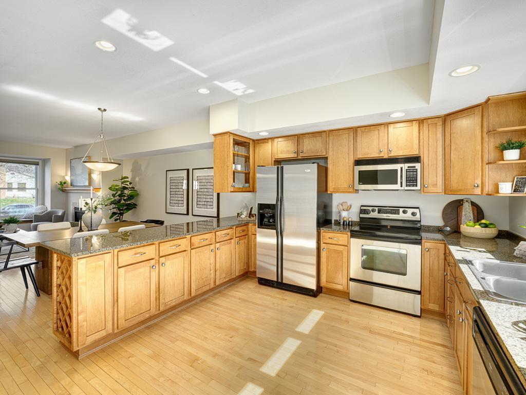 Well-designed cabinet storage