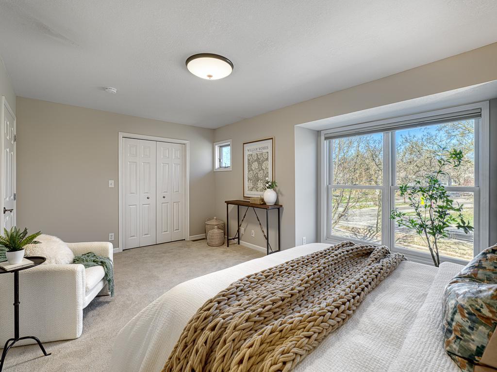 Expansive windows with outdoor views