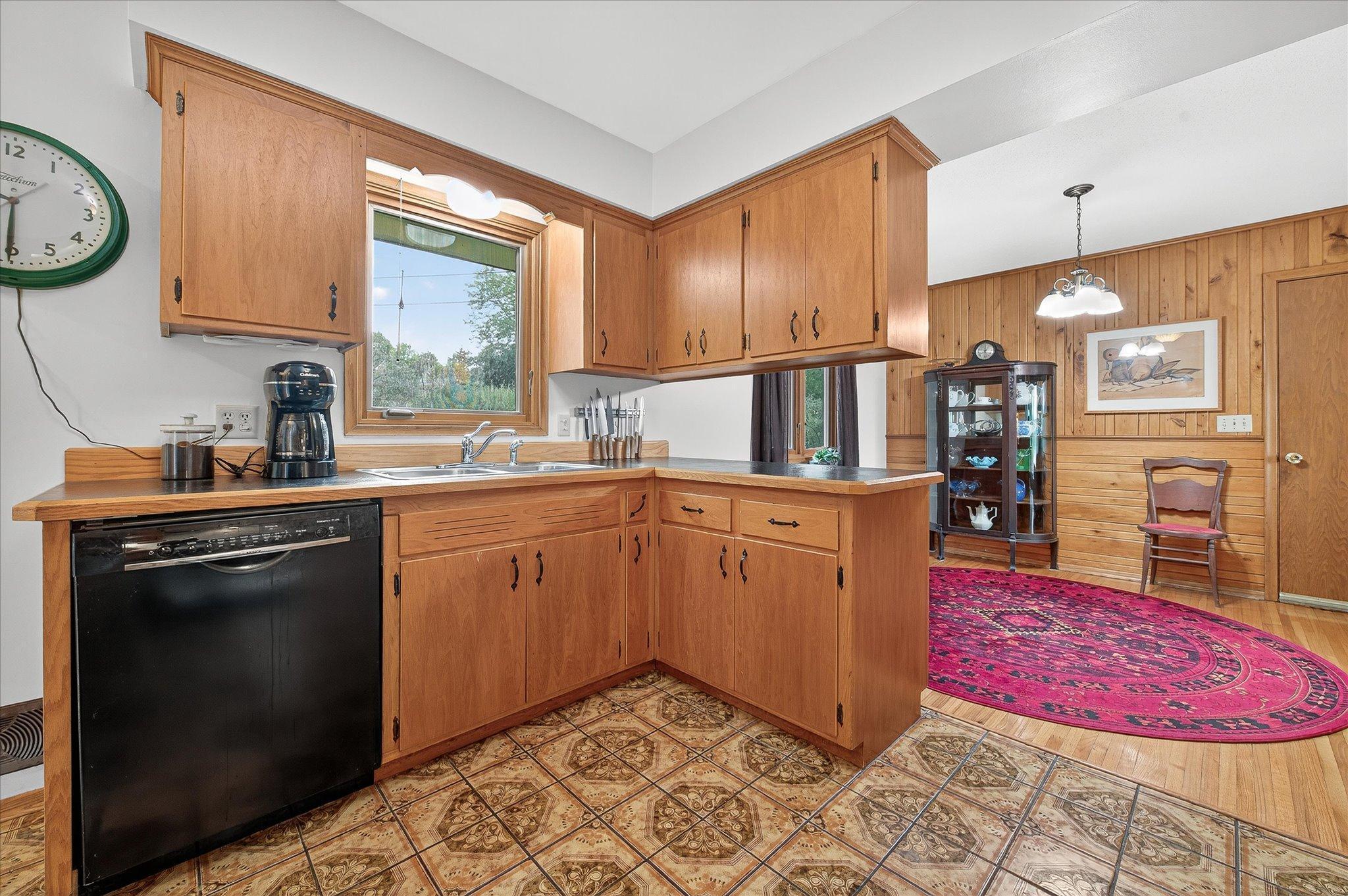 Kitchen is Open to the Informal Dining Room