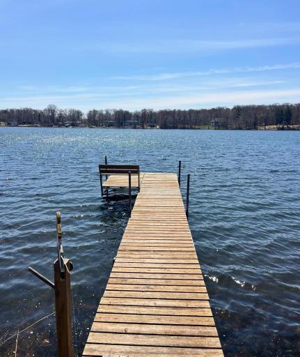 Imagine fishing from your dock!