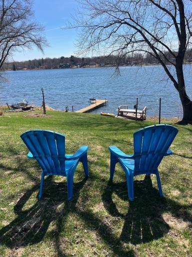 Gorgeous views of spring fed Sandy Lake