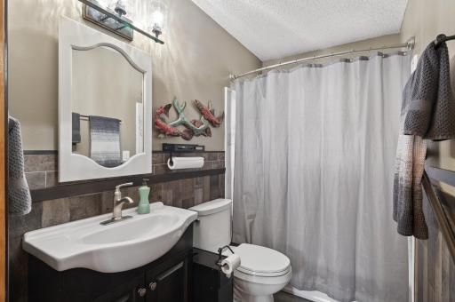 Updated main level full bath