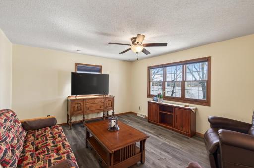 Great size living room with more views!