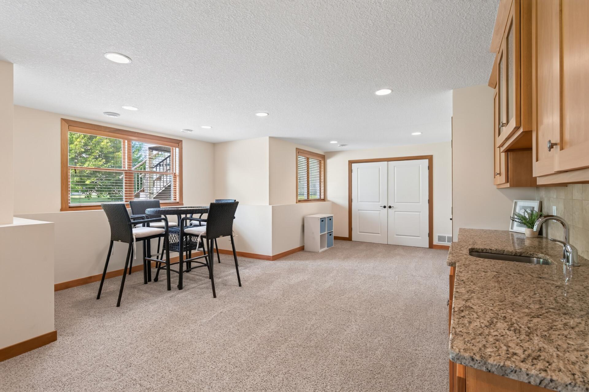 Create the perfect recreation room, fitness area, or hobby space.