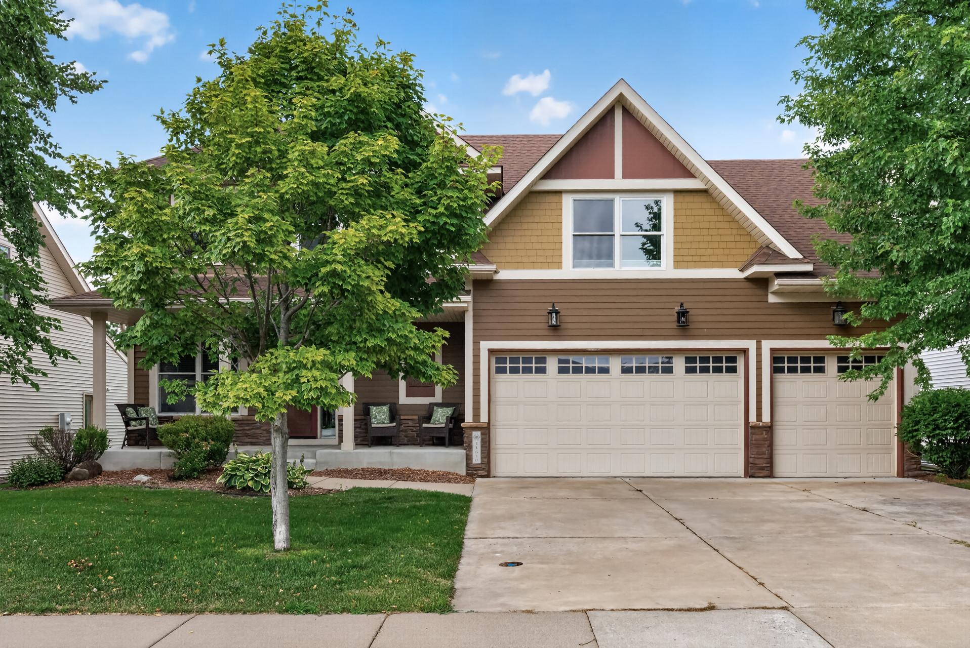 Charming curb appeal and a welcoming front porch create a beautiful first impression.