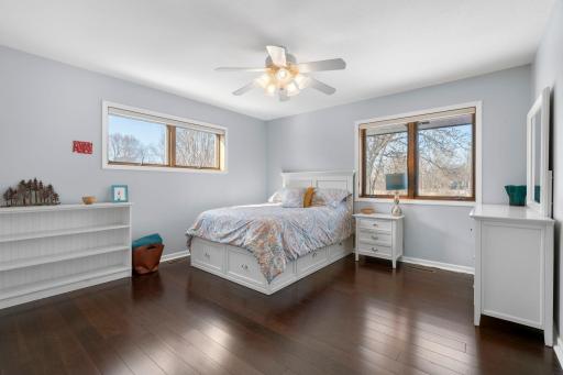 Three main level bedrooms