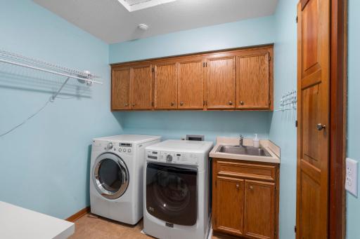 Main level laundry room