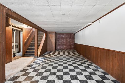 Lower level family room