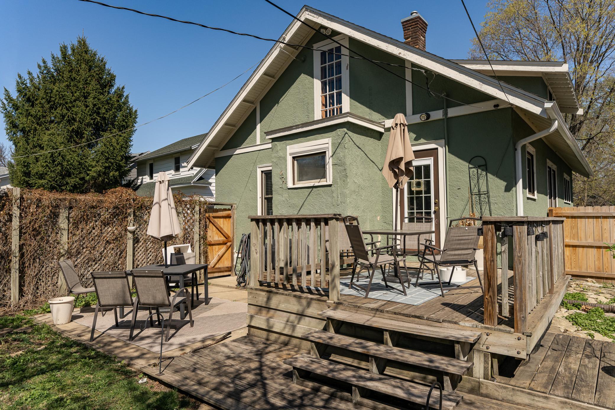 Deck and Patio Backyard