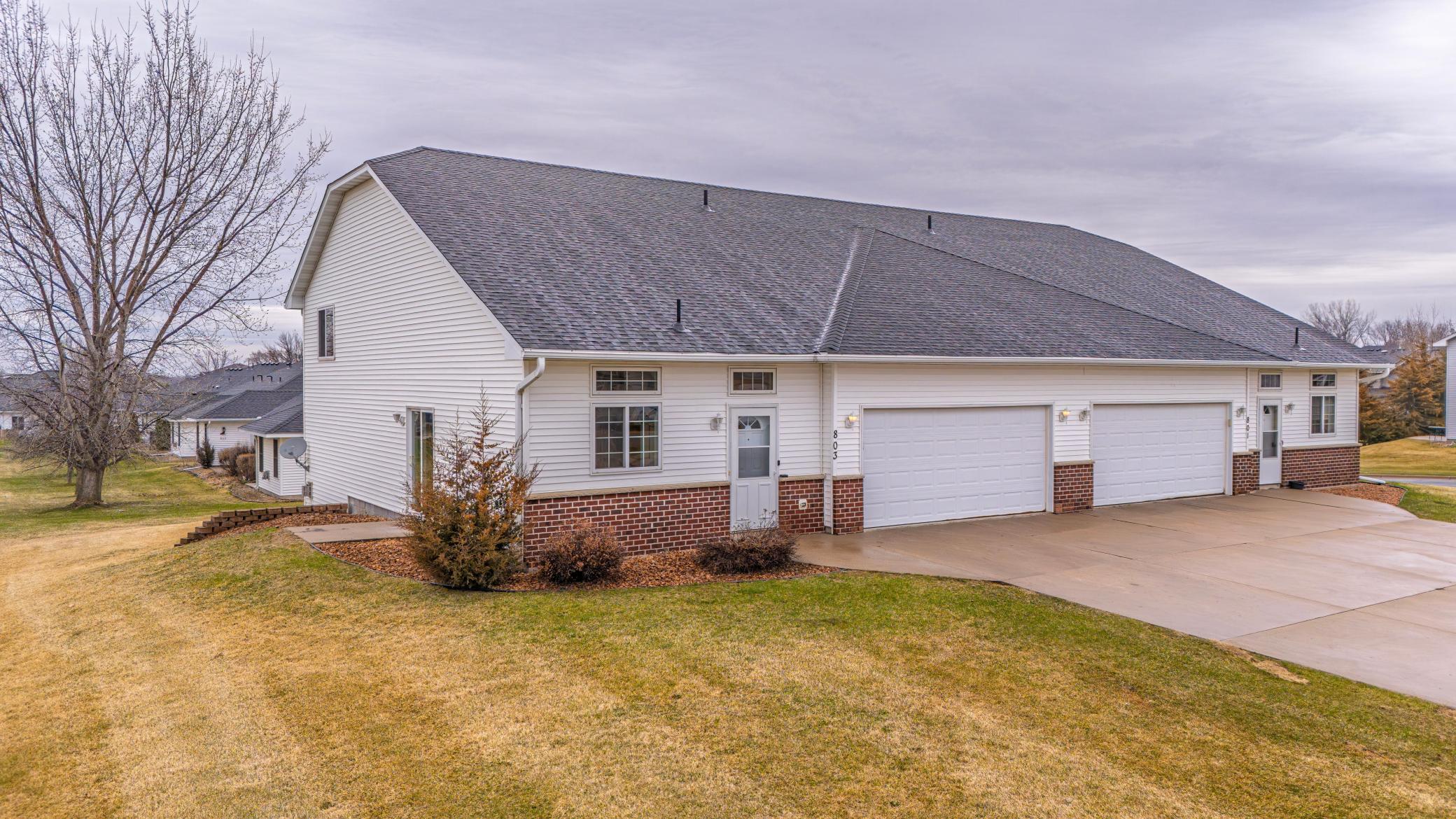 Large yard space around home