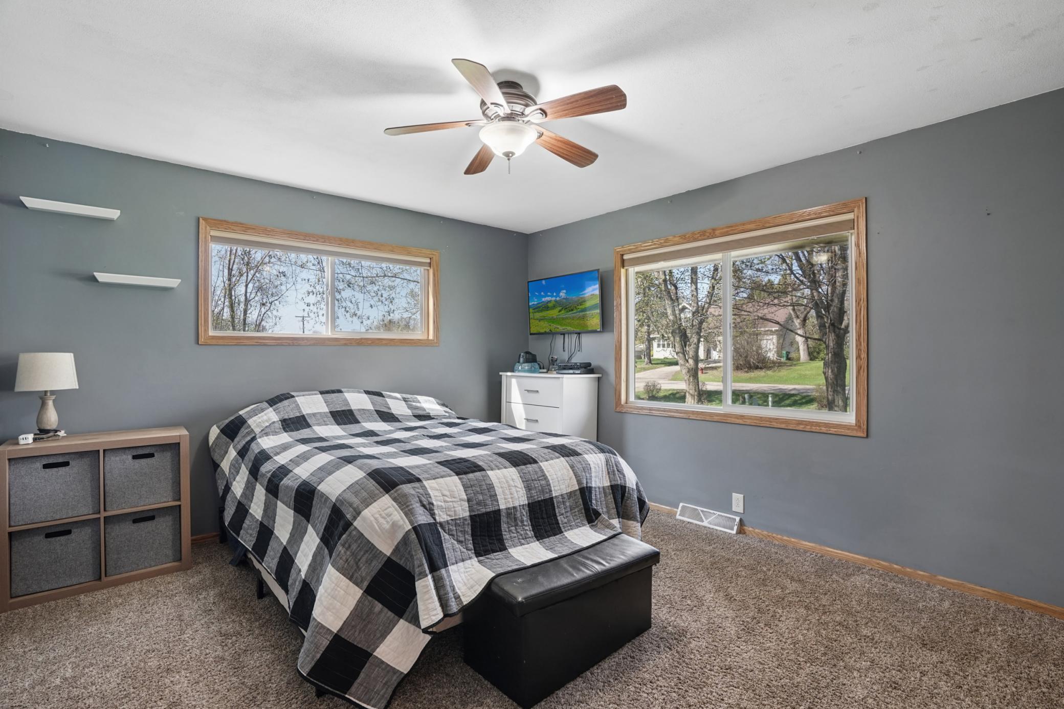 The second main floor bedroom.