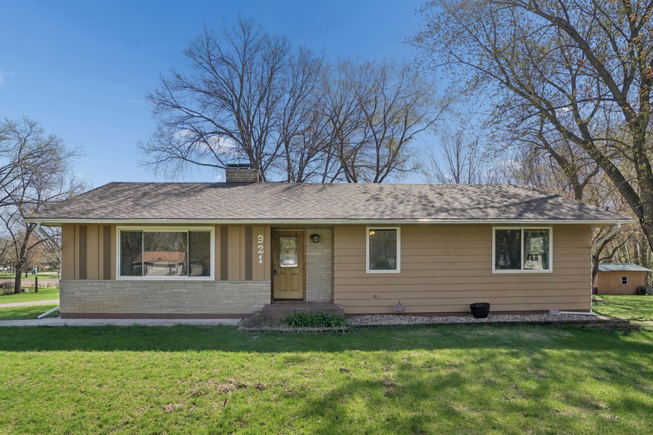 Welcome to this 4 bedroom 2 bathroom rambler on a generously sized lot in Litchfield.