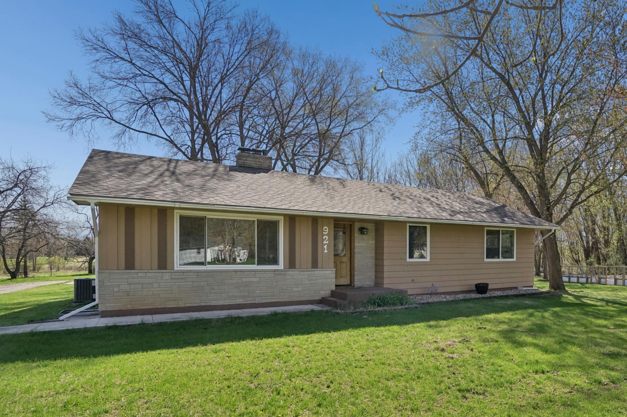 Welcome to this 4 bedroom 2 bathroom rambler on a generously sized lot in Litchfield.