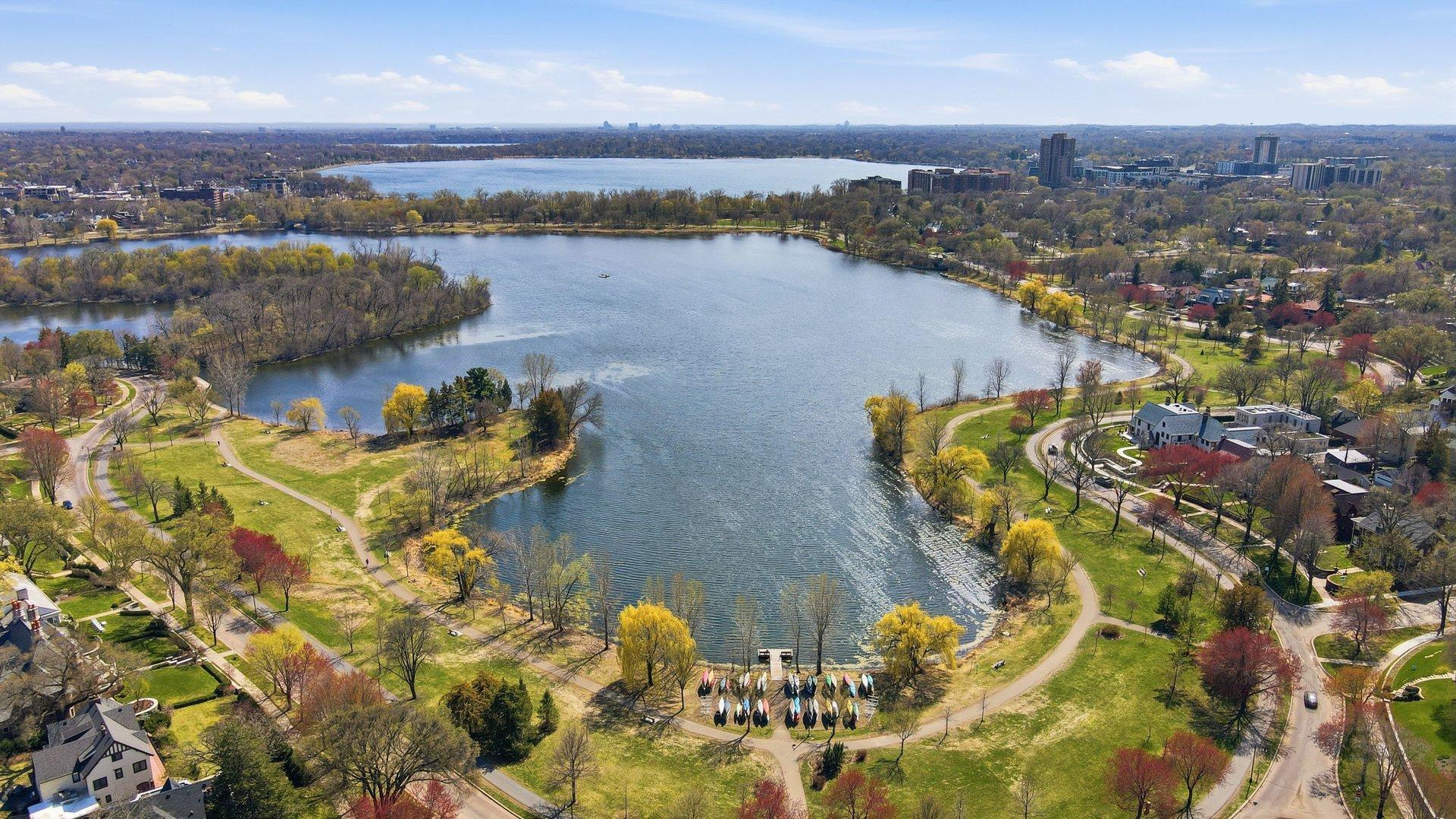 2200 Kenwood Parkway - Home is less than 1 block to the right in this photo