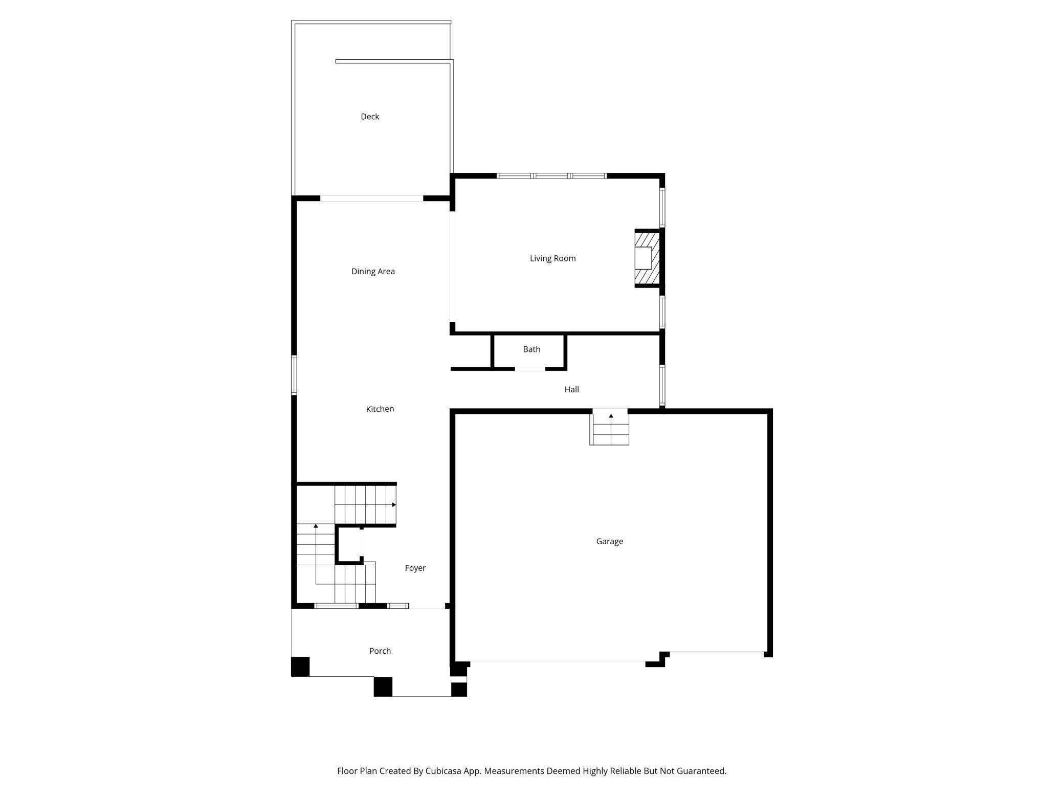 Main Level Floor Plan
