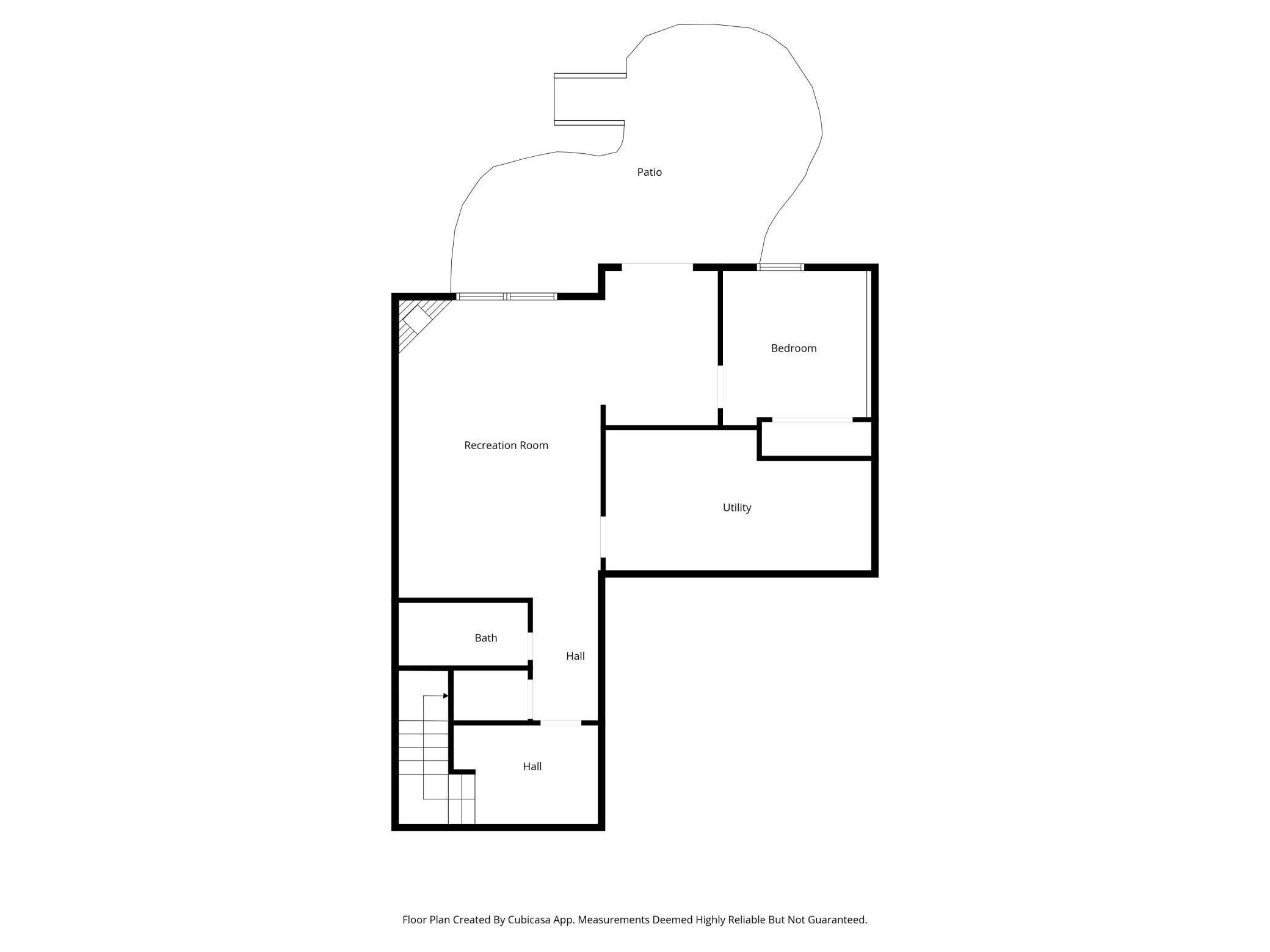 Lower Level Floor Plan