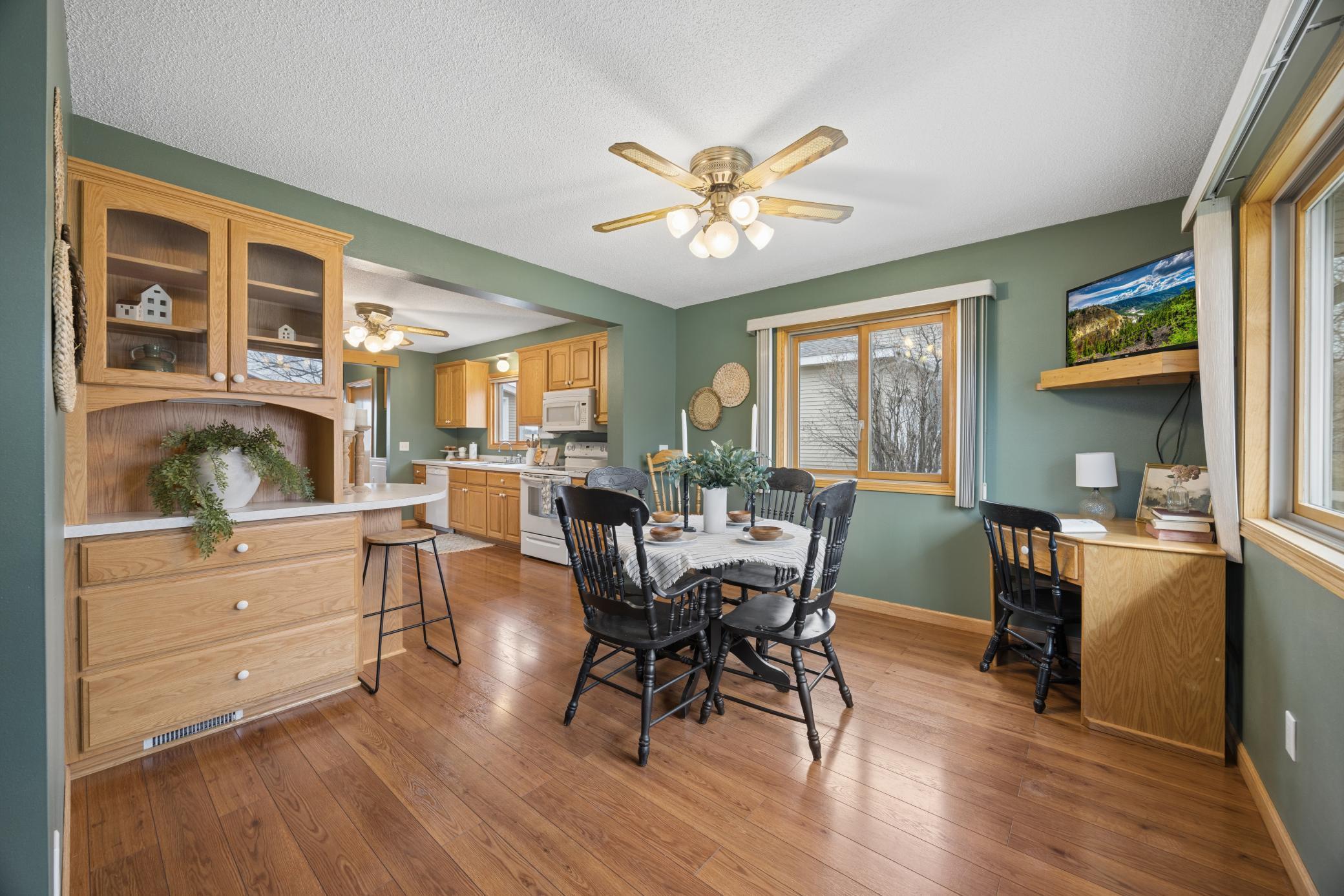 Informal dining room