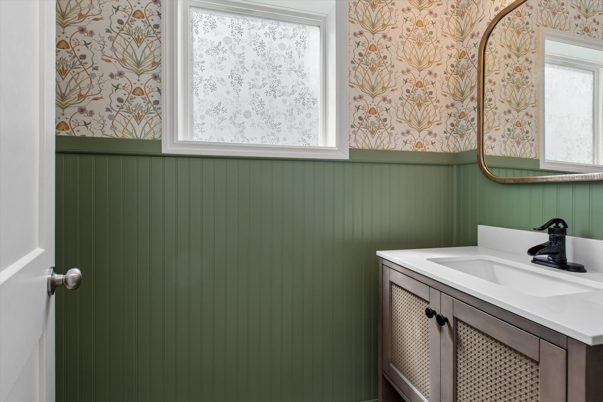 Main floor half-bath