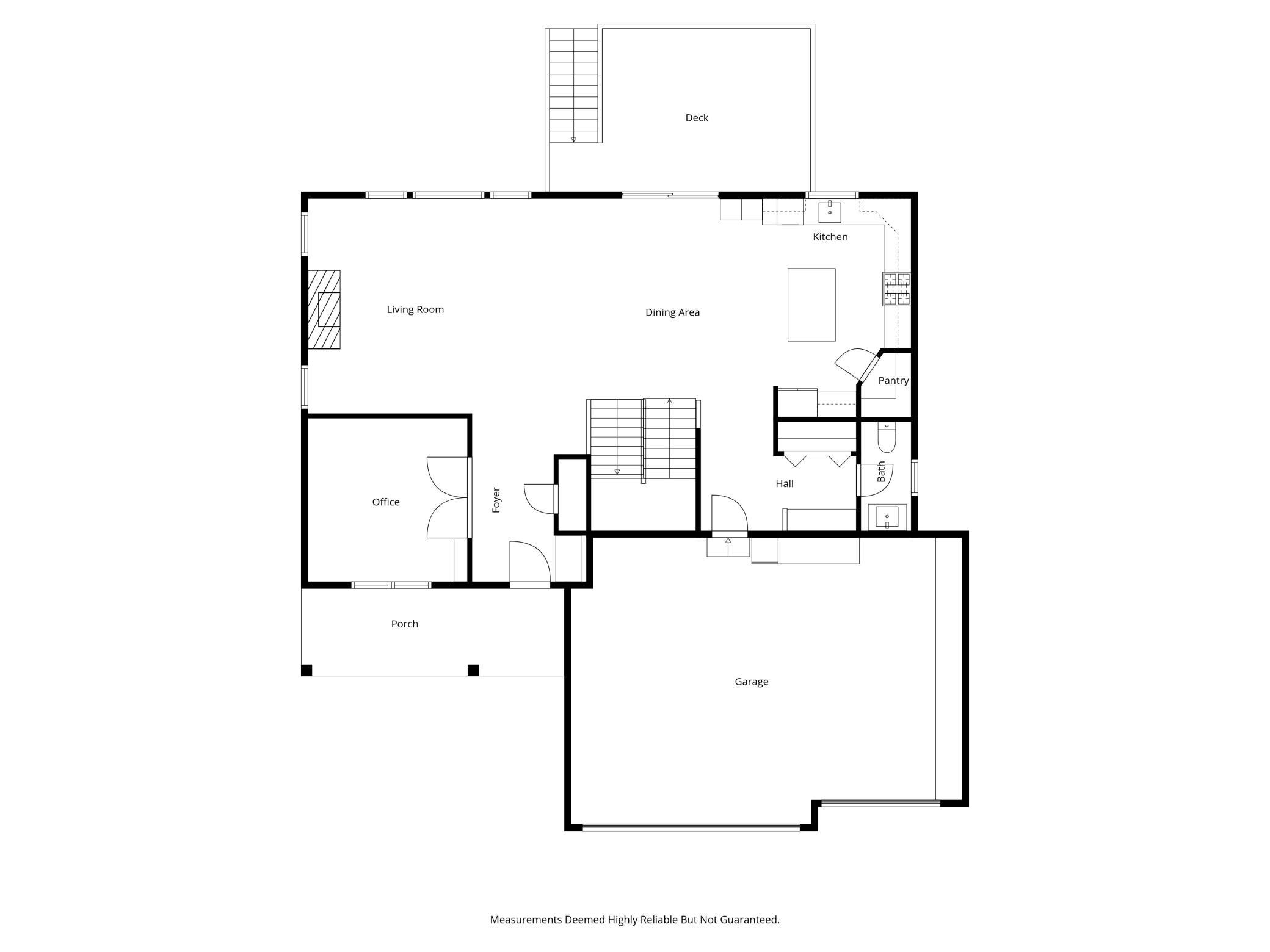 Main floor floorplan