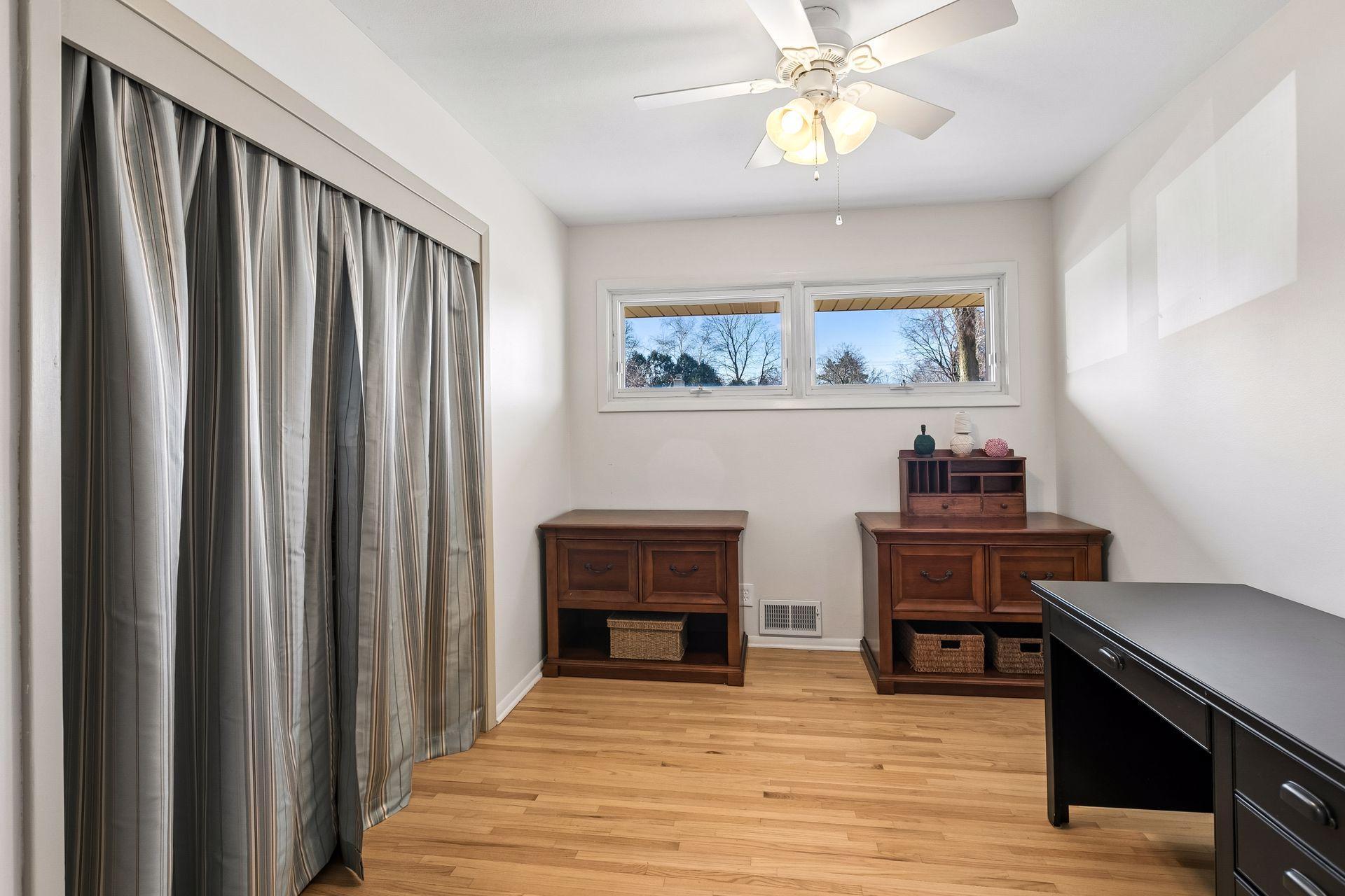 Bedroom two on the main floor.