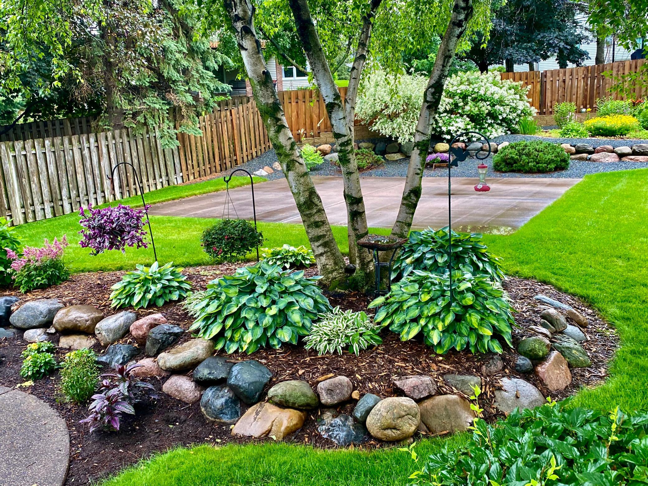 Example of a garden from the prior year.