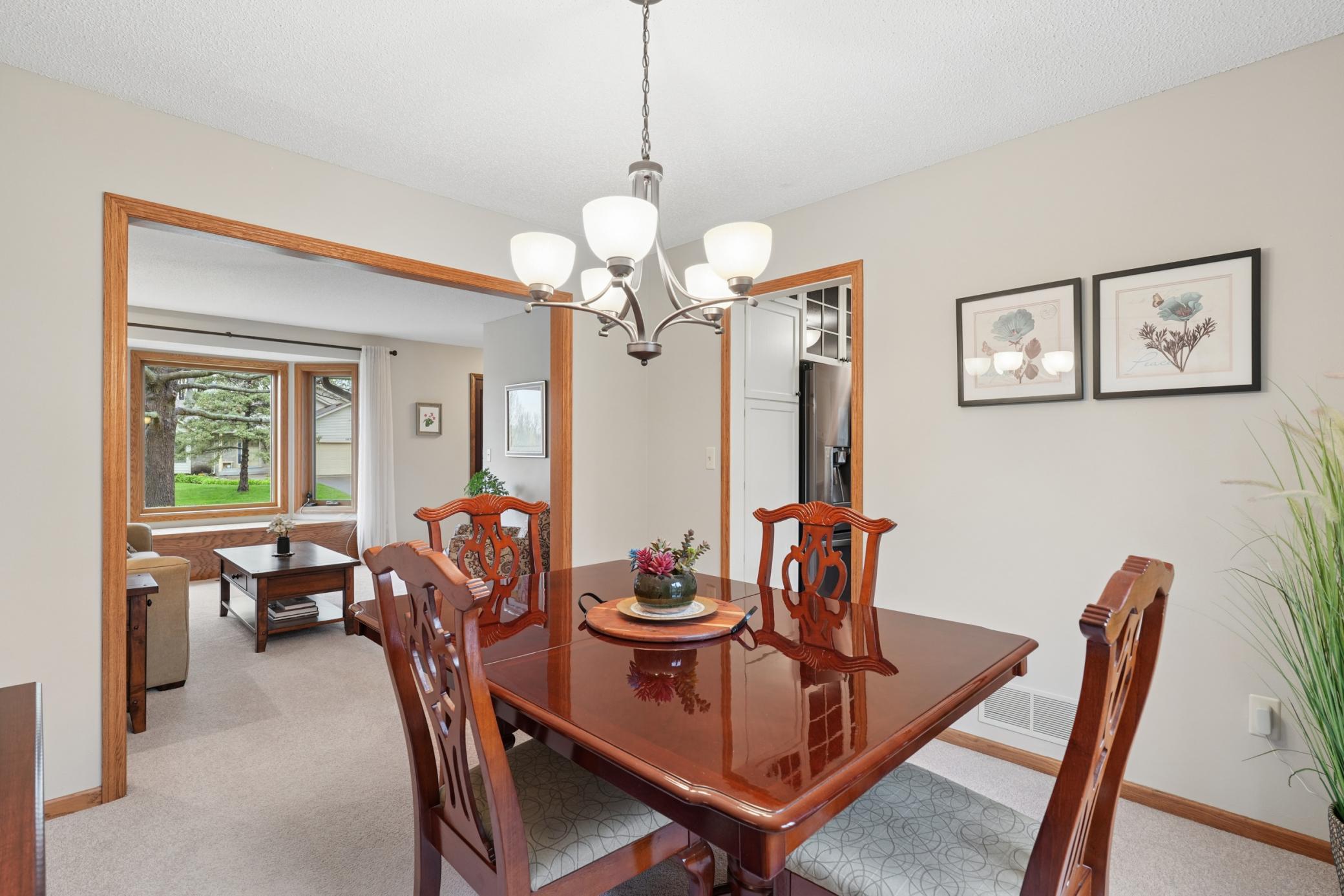 Dining Room looking into the Living Room