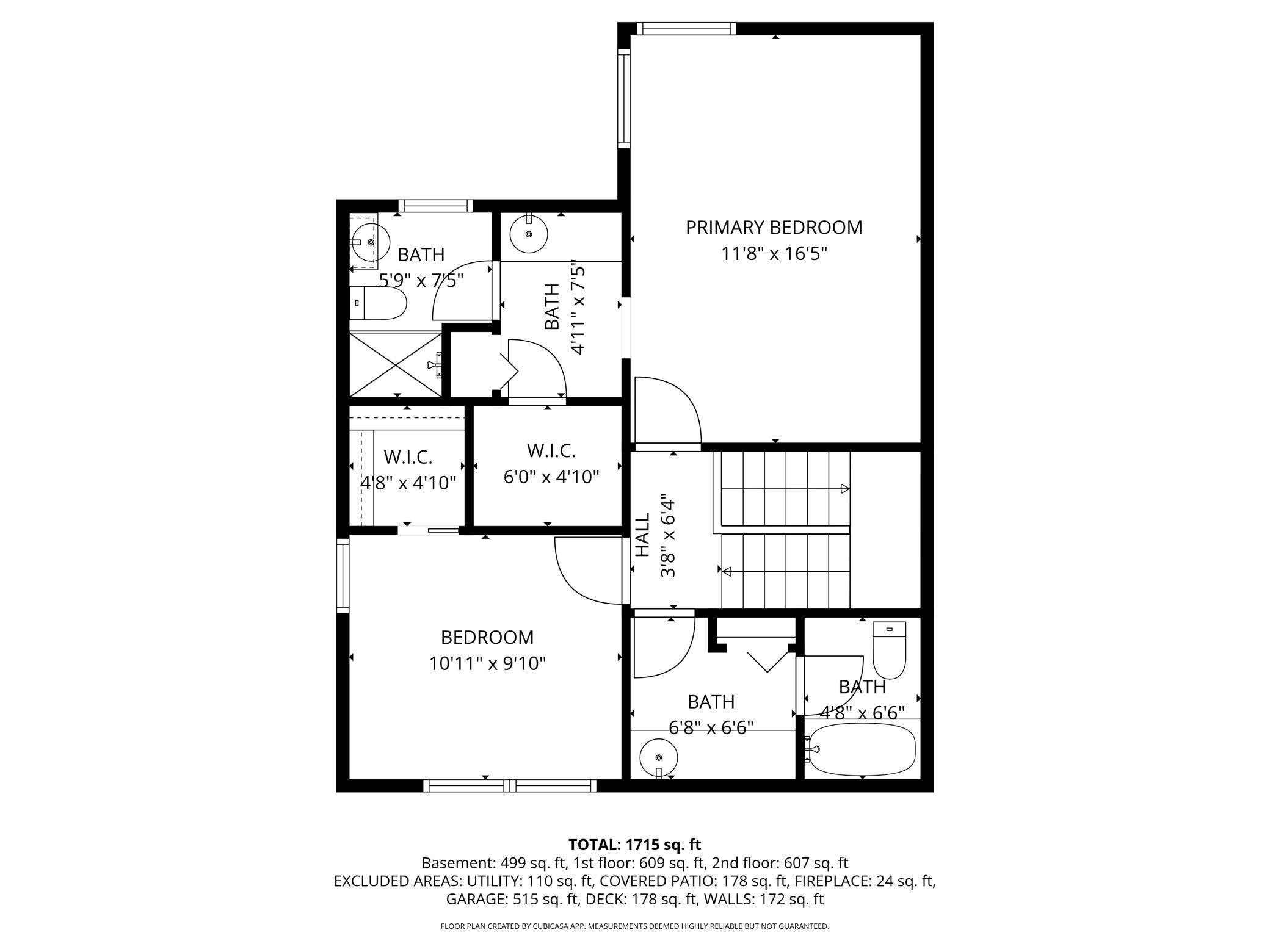 Upper Level Bedrooms
