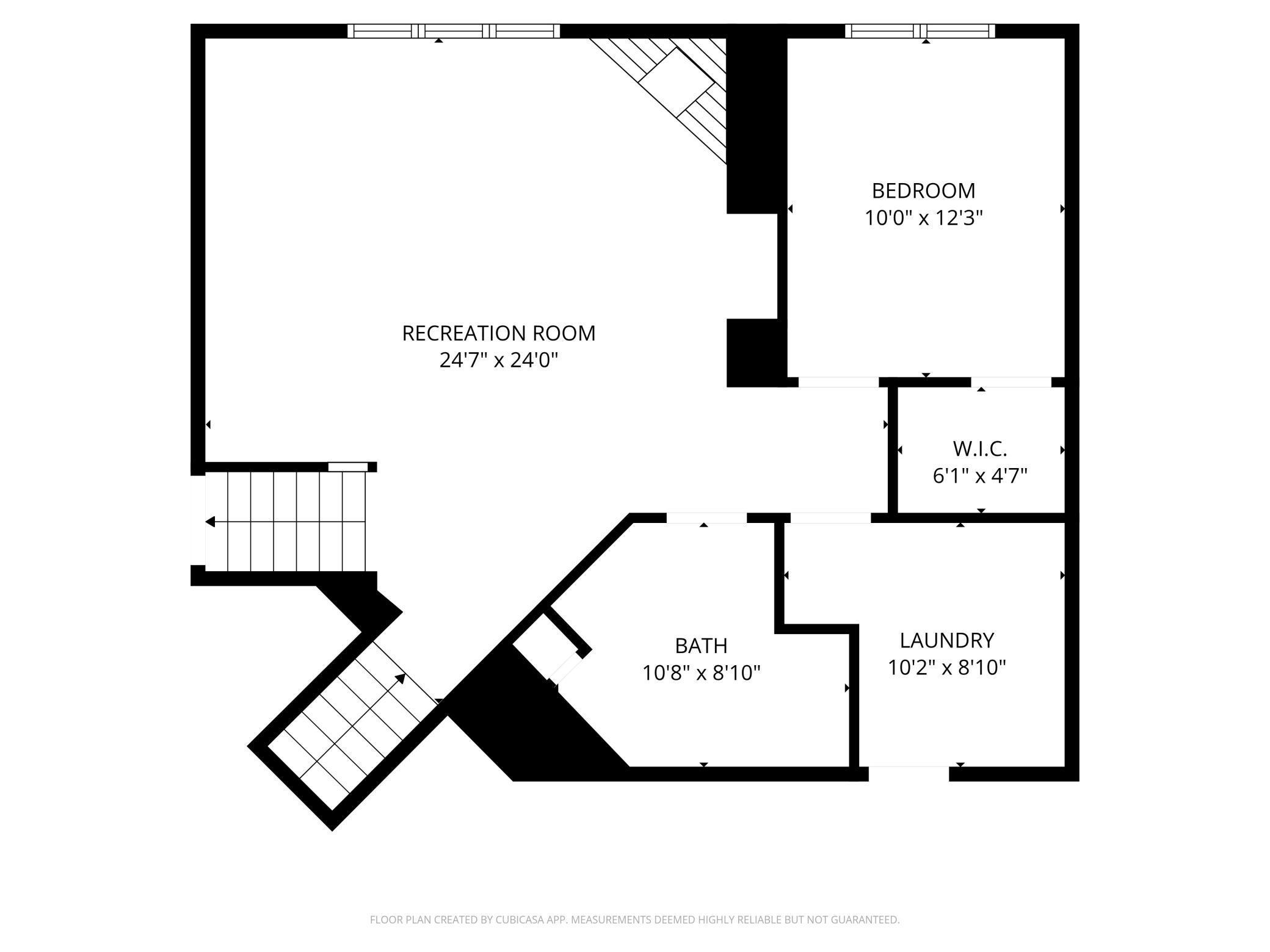 3rd level - living room