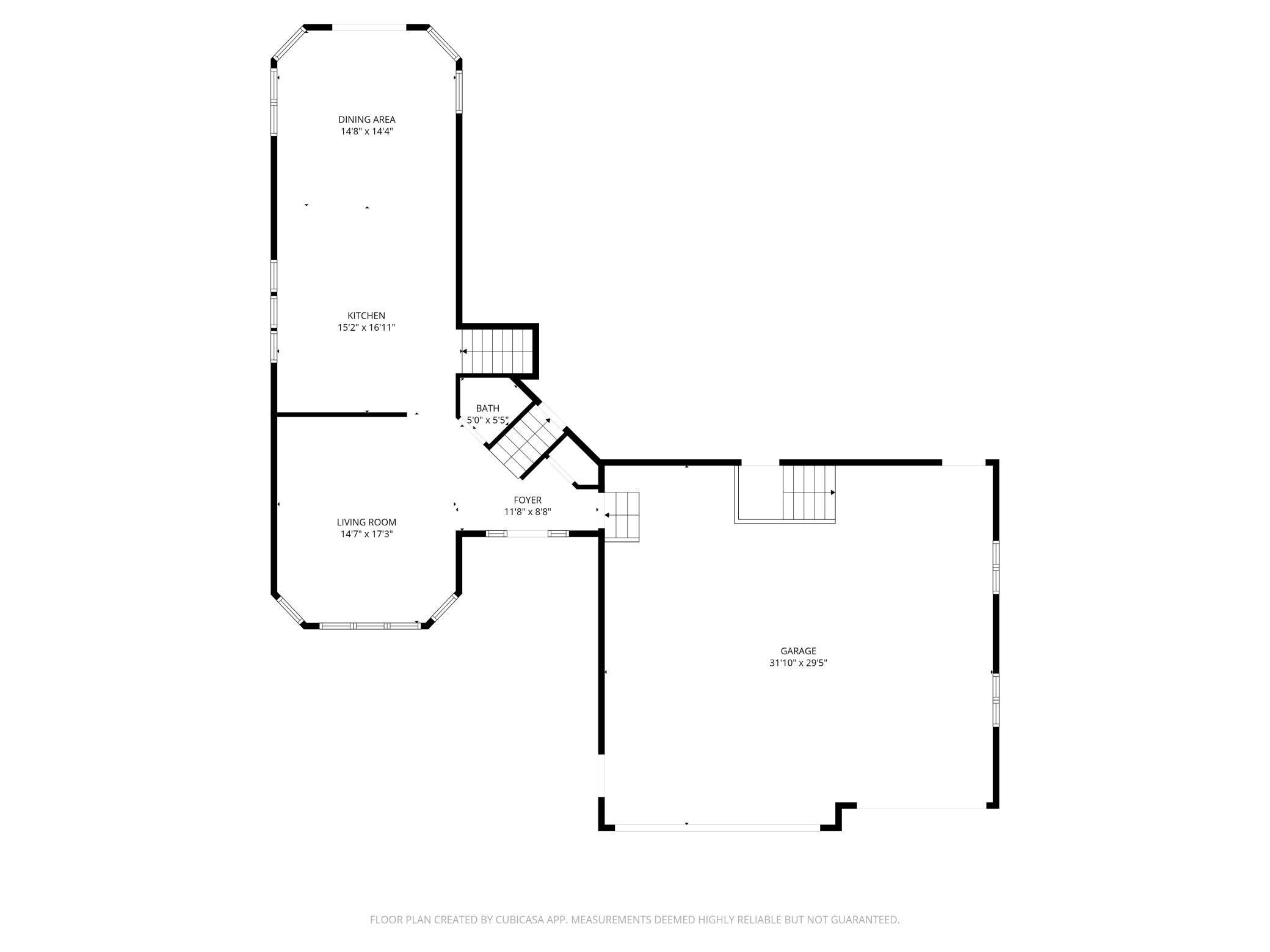 2nd level - main floor