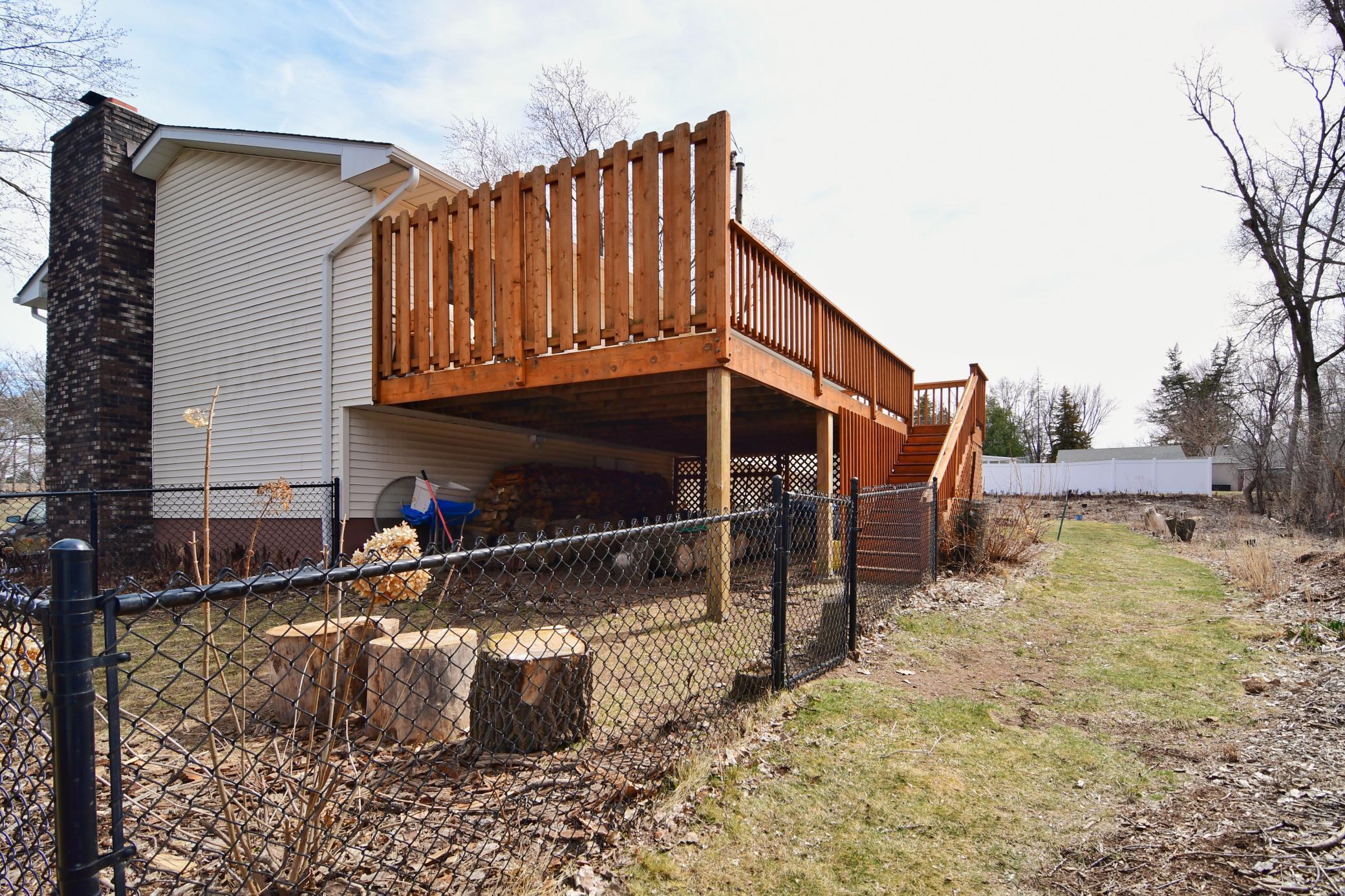 A rear corner point of view