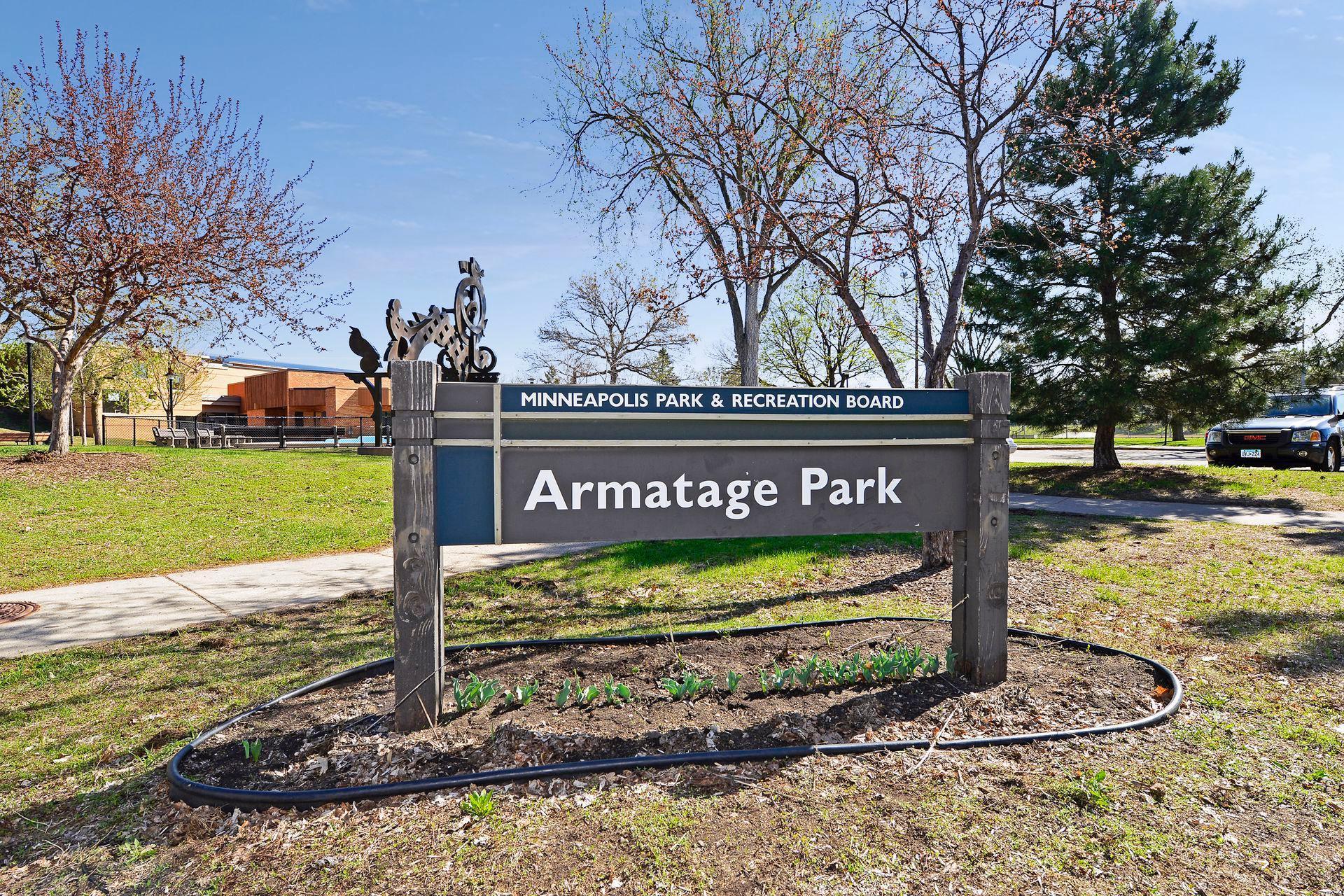 Armatage Park just blocks away
