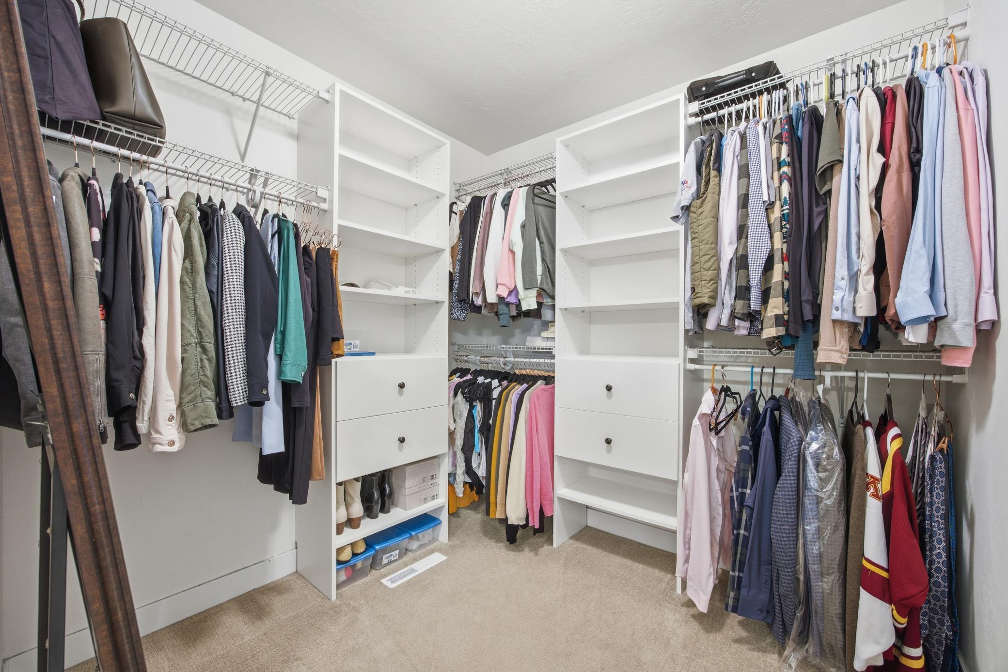 Primary Walk-In Closet