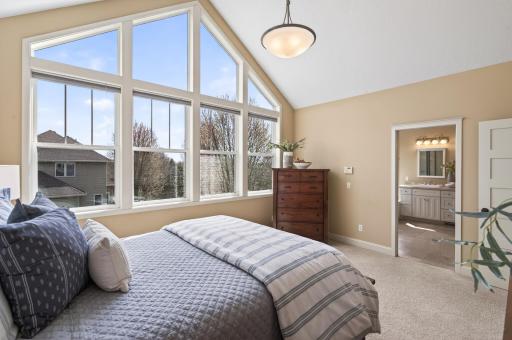 Step into a spa-like bathroom designed for ultimate relaxation, featuring high-end finishes and a spacious layout