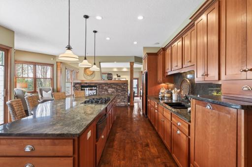 A thoughtfully designed kitchen that makes preparing even the grandest meals feel effortless