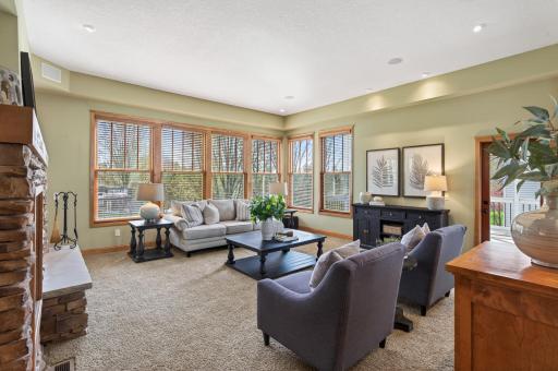 Light-filled living room designed for both relaxation and effortless entertaining