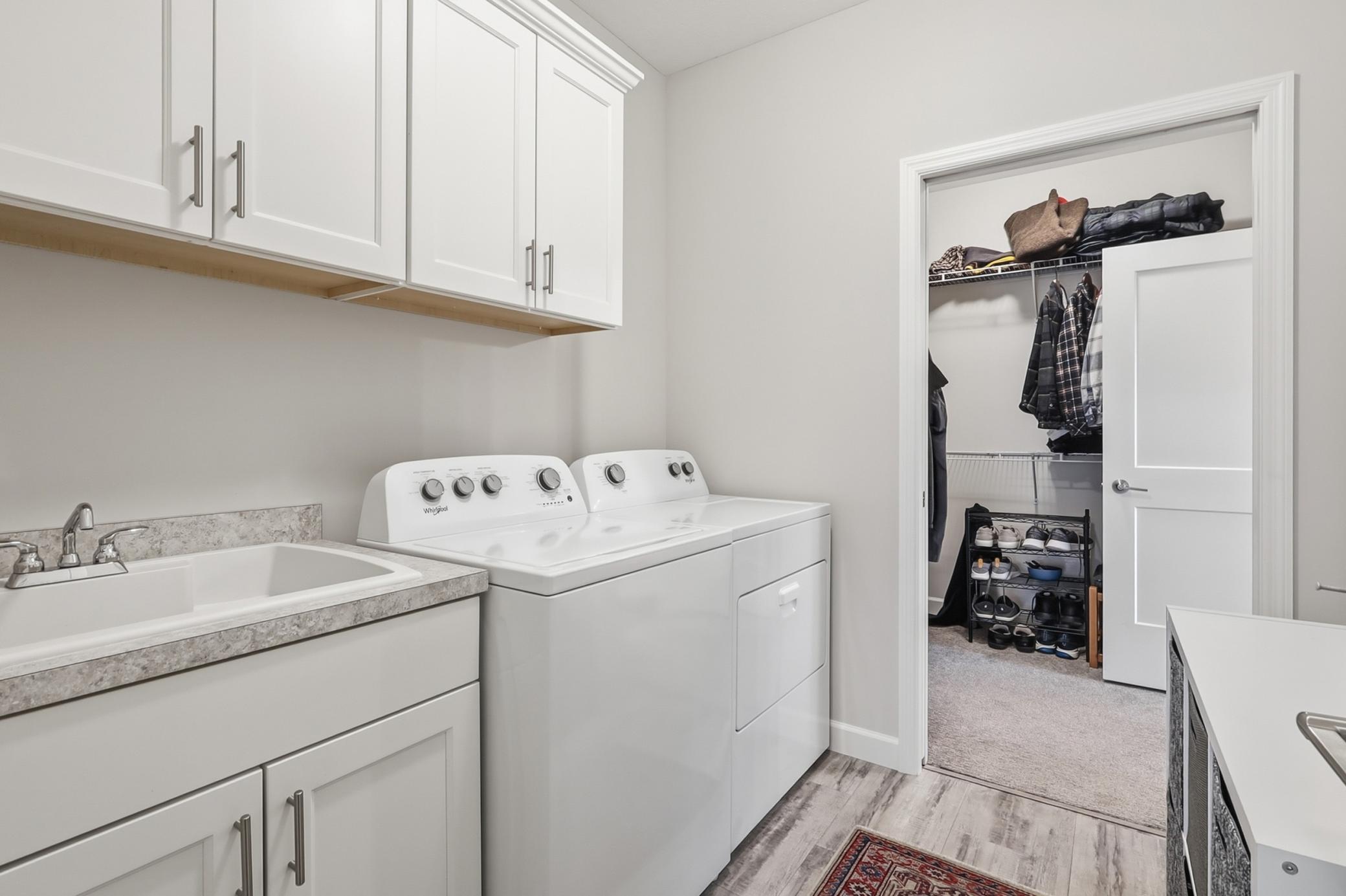 Laundry Main Floor - Connection to Primary