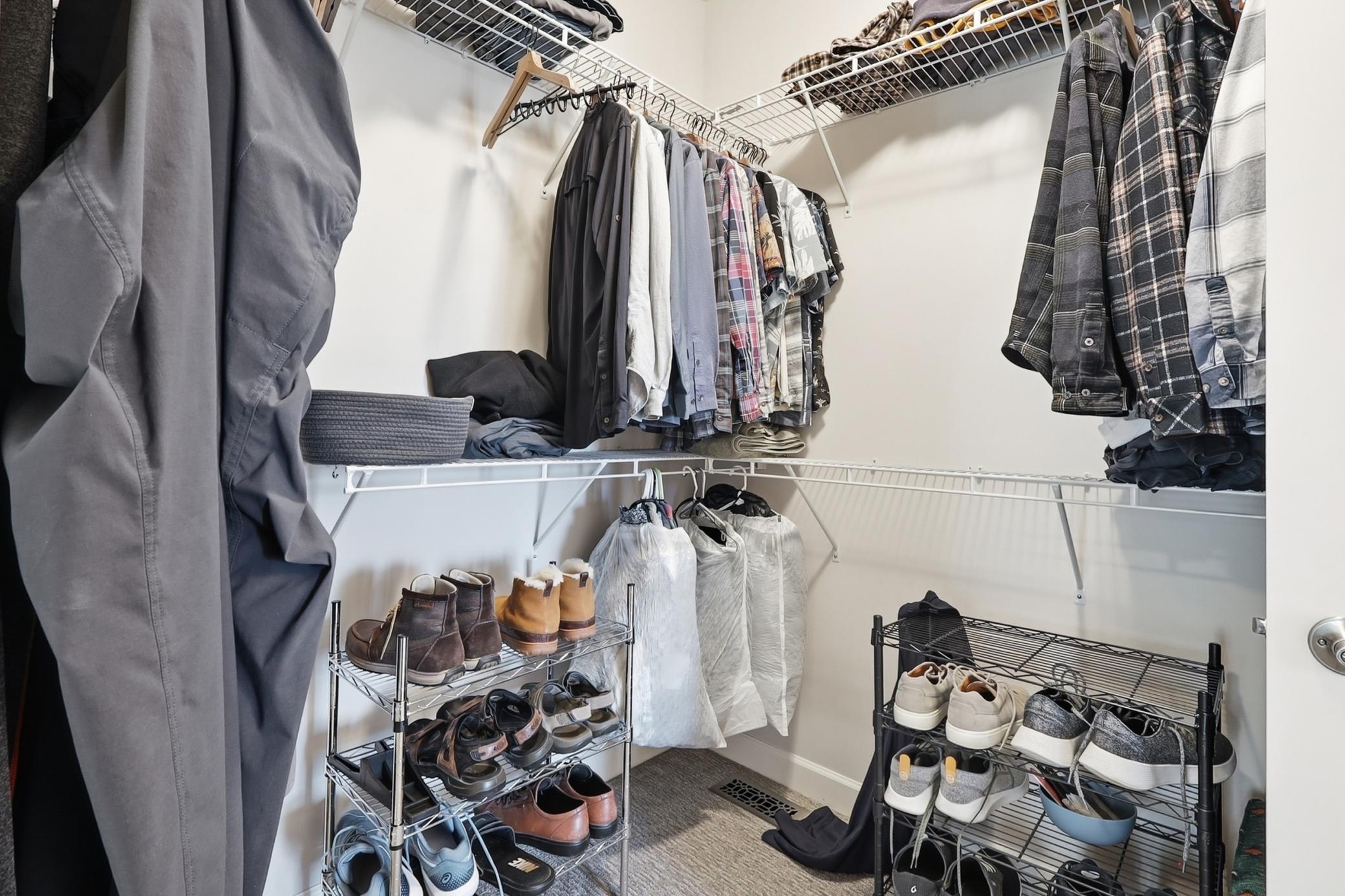 Primary Walk-In Closet