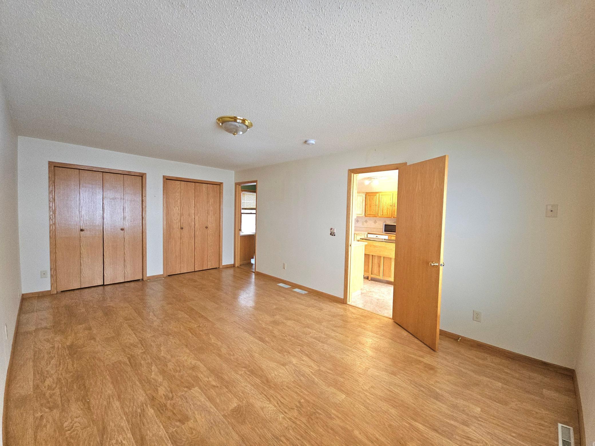 Master bedroom main level