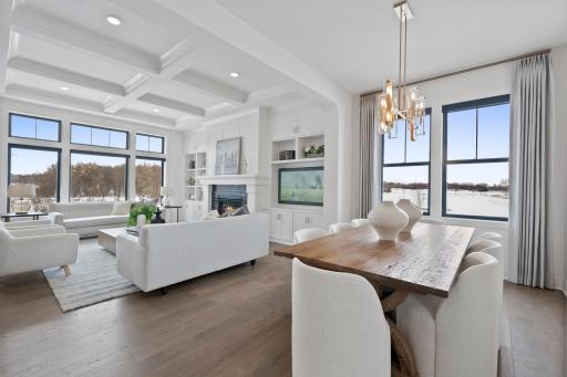 Photo of model home not all options may be included