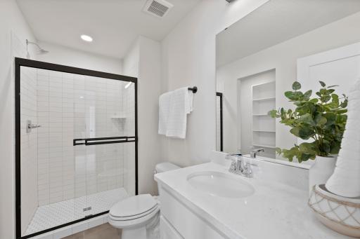 Photo of model home not all options may be included