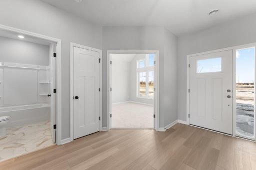 Oversized Front Entry