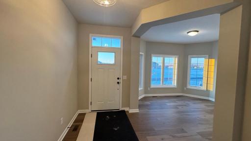 Front Entry, look at the sunlight coming in!!