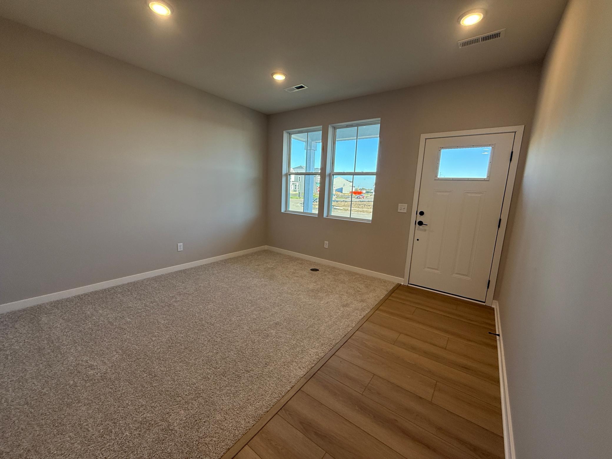 Enterance and Flex Room